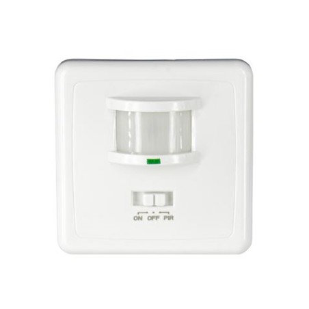 INTERRUPTOR CON SENSOR INFRARROJO DE MOVIMIENTO EMPOTRADO 160º