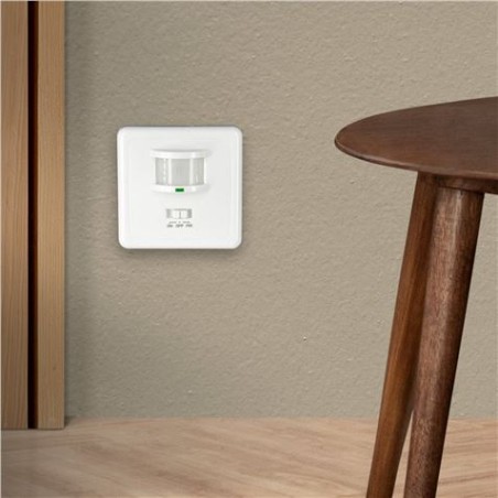 INTERRUPTOR CON SENSOR INFRARROJO DE MOVIMIENTO EMPOTRADO 160º
