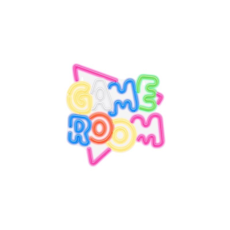 LAMPARA DECORATIVA NEON LED GAME ROOM...