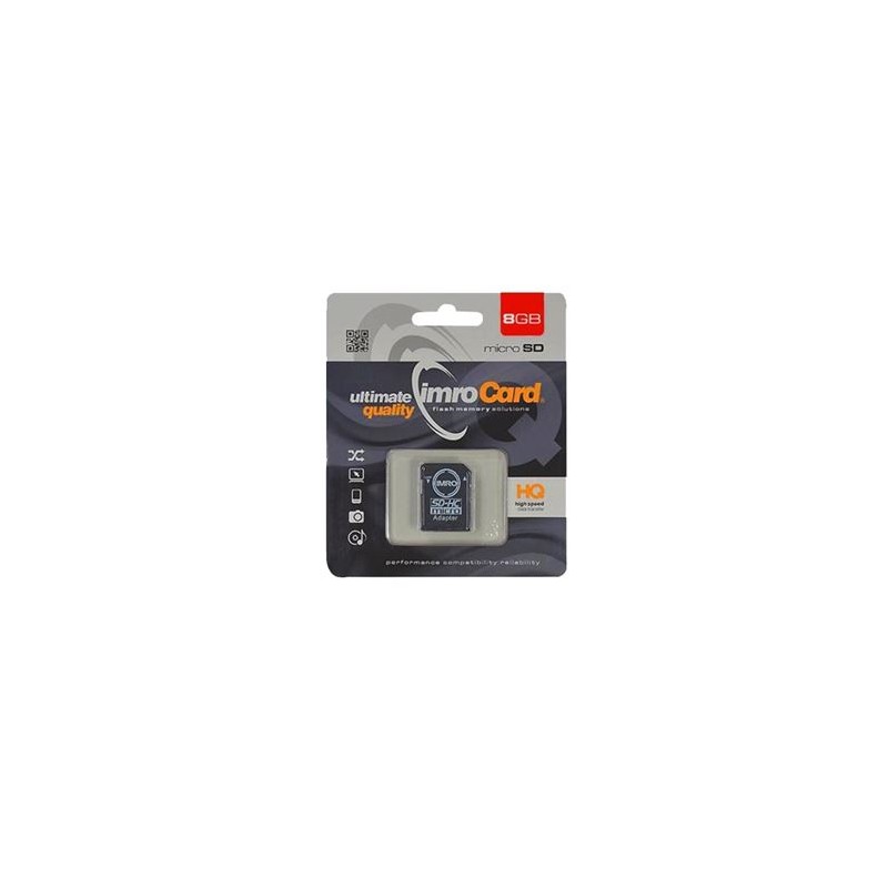 MEMORIA MICRO SD IMRO 8GB CLASE 10