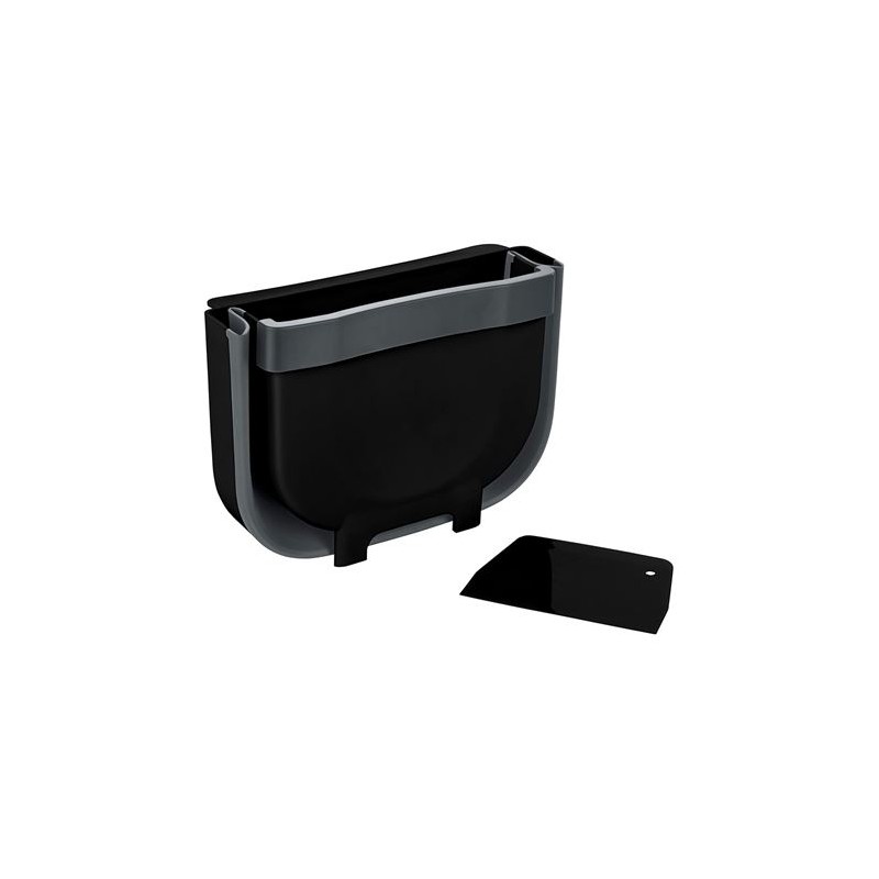 PAPELERA PLEGABLE 5 LITROS NEGRO