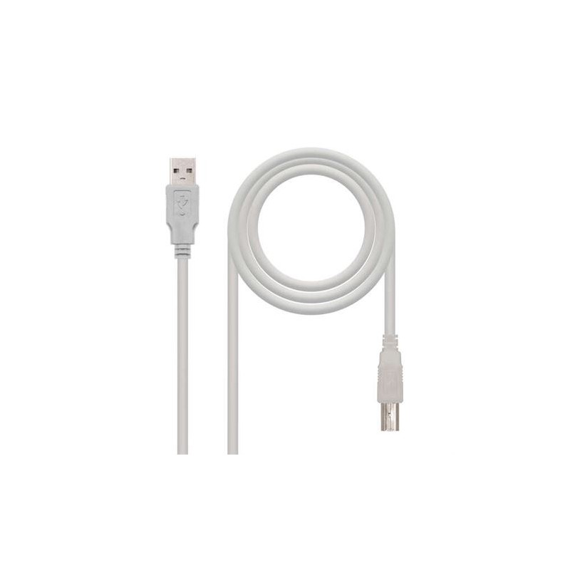 CABLE IMPRESORA USB-A 2.0 MACHO MACHO...