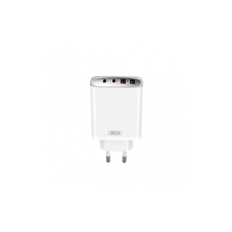 CARGADOR USB-A X2 + USB-C X2 45W CE22 XO