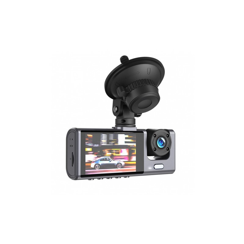 CAMARA DUAL FULL HD PARA VEHICULOS DASHCAM XJ03 XO