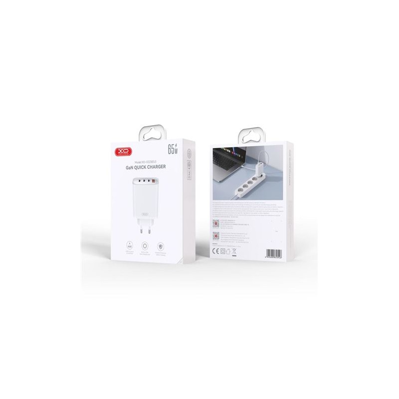 CARGADOR USB + USB-C X3 65W CE23 XO