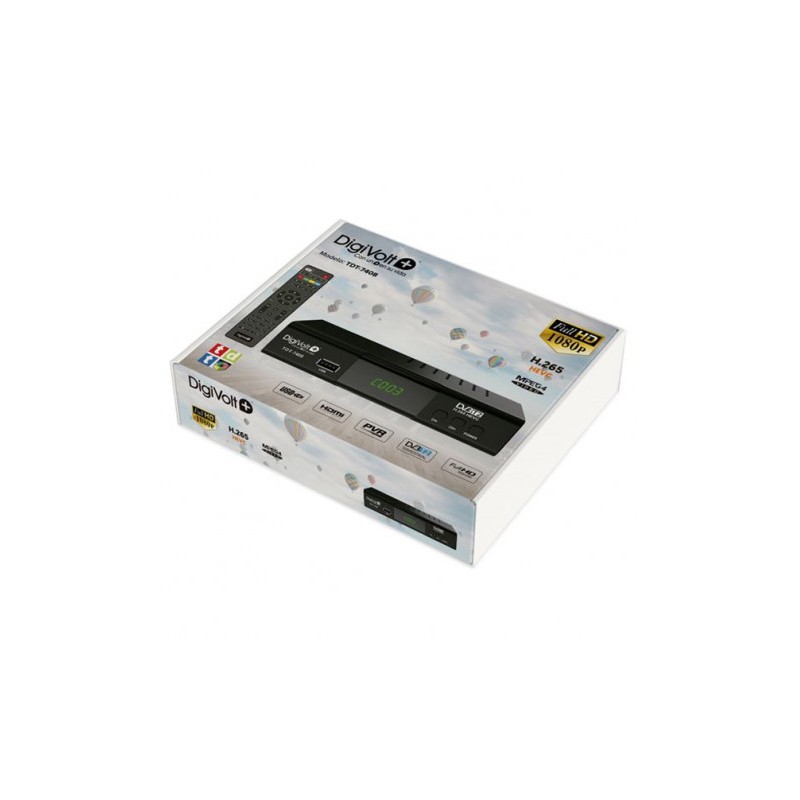 RECEPTOR DIGITAL TDT-T2 USB GRABADOR...