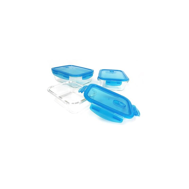 SET 3 TUPPER TAPA AZUL MARTIN...