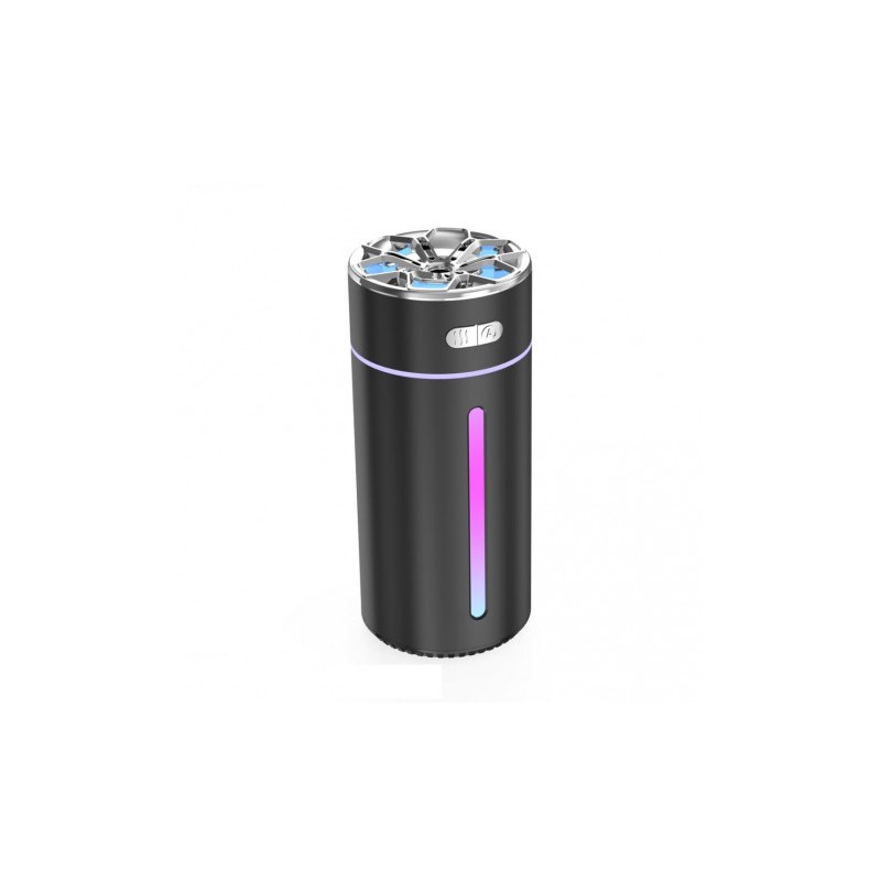 HUMIDIFICADOR PORTATIL CON RGB HF09 NEGRO XO