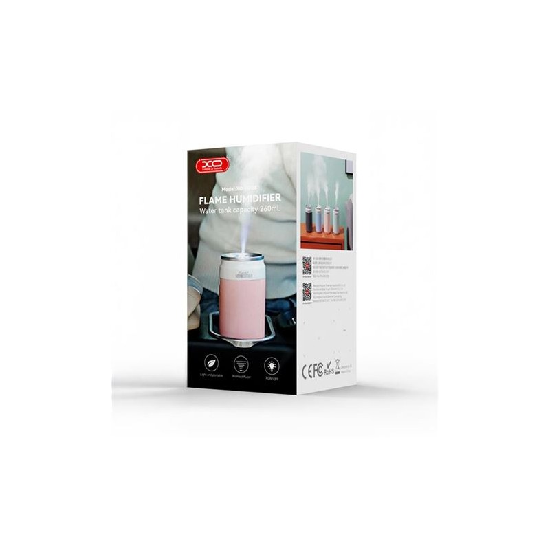 HUMIDIFICADOR PORTATIL CON RGB HF08...
