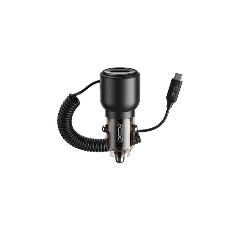 CARGADOR COCHE 2USB 65W+45W CON CABLE...