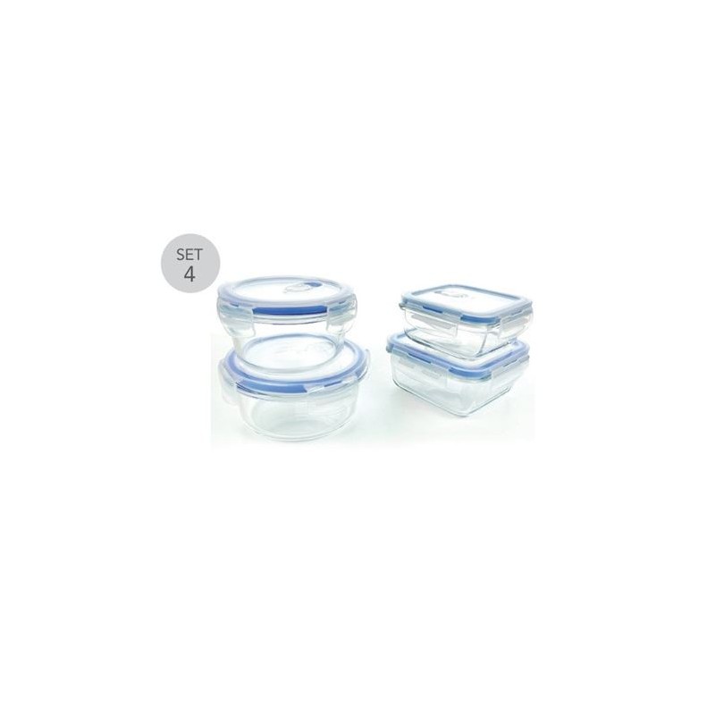 SET 4 TUPPER BOROSILICATO MB HAIZEA
