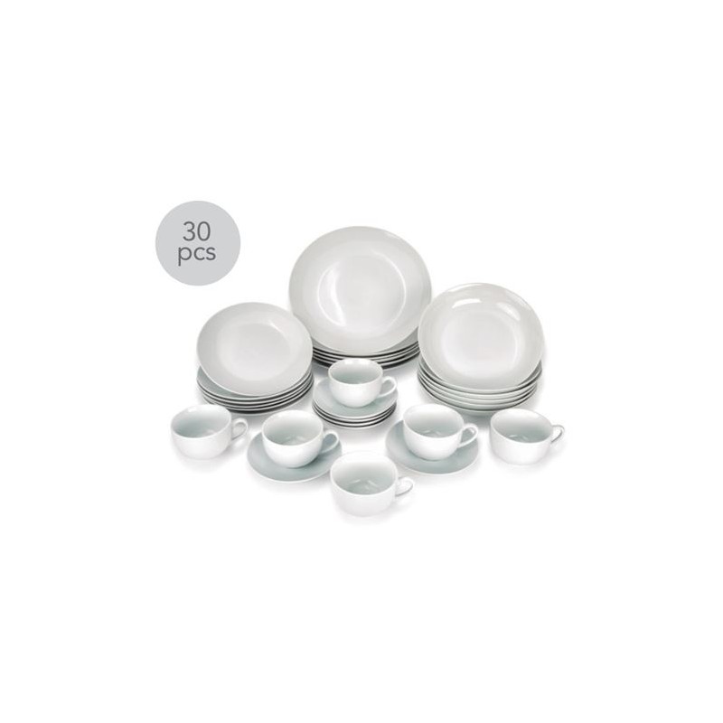 VAJILLA 30 PIEZAS PORCELANA REDONDA...