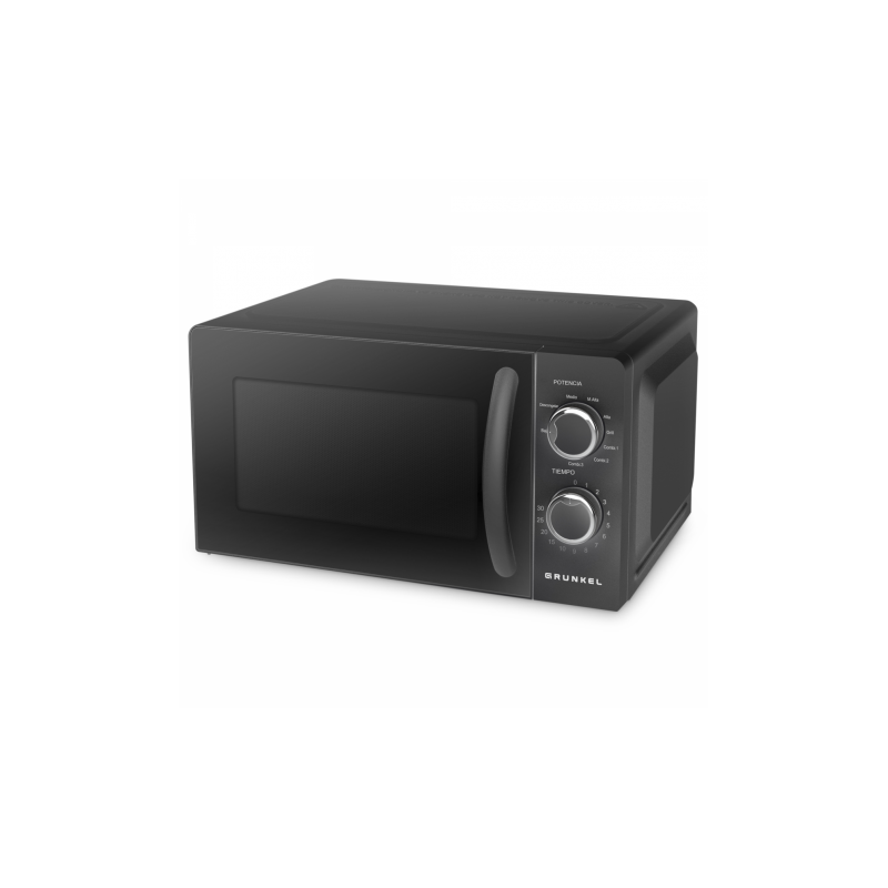 MICROONDAS 20L CON GRILL 700W NEGRO GRUNKEL