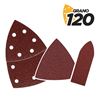 SET DE 9 LIJAS GRANO 120 PARA LIJADORA BL0137 - BL0167