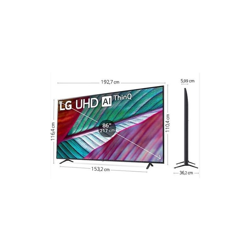 TELEVISOR 86" LG 86UR78006LK 4K|...