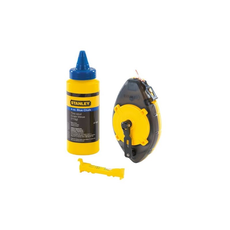 KIT TIRALINEA DE TIZA CON NIVEL STANLEY