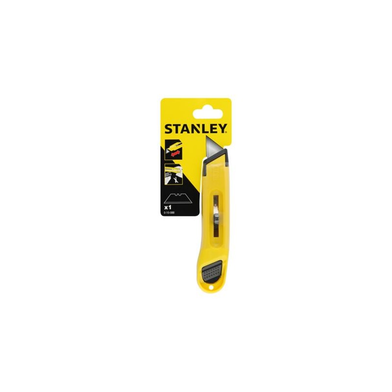 CUTTER PLASTICO HOJA RETRACTIL STANLEY