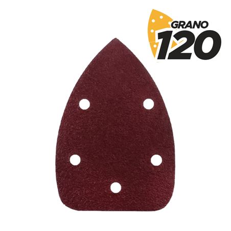 PACK 10 LIJAS GRANO 120 PARA LIJADORA BL0124 - BL0175
