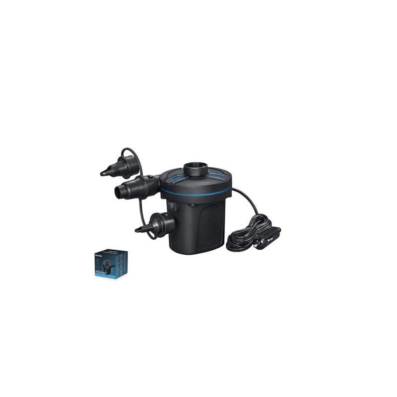 INFLADOR BOMBA DE AIRE 12V TOMA MECHERO BESTWAY