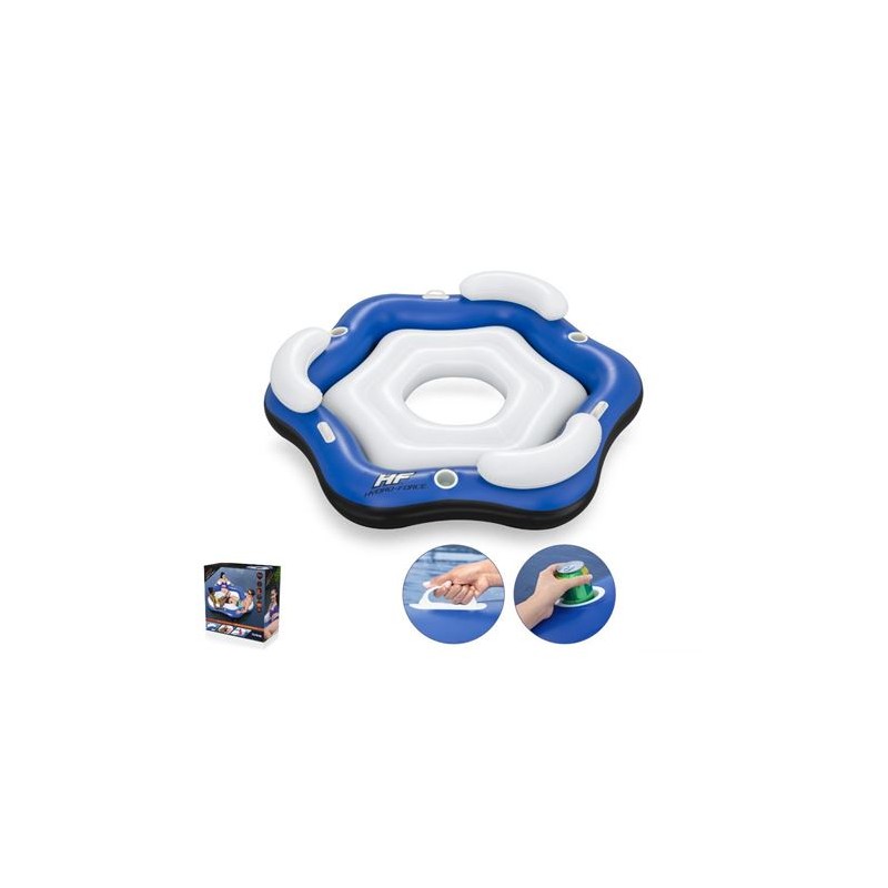 FLOTADOR ISLA FLOTANTE 3 PLAZAS BESTWAY