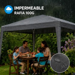 CARPA ACERO RAFIA 3X3... 2