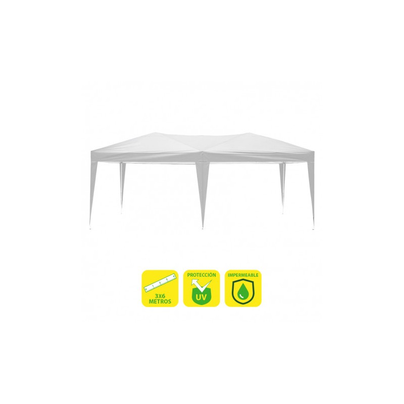 CARPA PLEGABLE ACERO 3X6 METROS...
