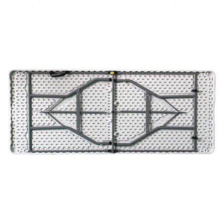 MESA DE RESINA PLEGABLE 180X70X74CM 3.5CM SUNGARDEN