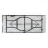MESA DE RESINA PLEGABLE 180X70X74CM 3.5CM SUNGARDEN