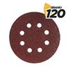 PACK 10 LIJAS CIRCULARES 125MM GRANO 120 PARA BL0136 BLIM - BL0179