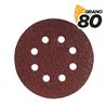 PACK 10 LIJAS CIRCULARES 125MM GRANO 80 PARA BL0136 BLIM - BL0178