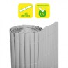 CAÑIZO PLÁSTICO DOBLE CARA 1X3 METROS GRIS CLARO SUNGARDEN
