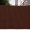 CAÑIZO PLÁSTICO DOBLE CARA 2X3 METROS MARRON OSCURO SUNGARDEN