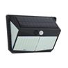 APLIQUE LED SOLAR 250LM ILUMINACIÓN 3 CARAS NEGRO ELBAT - EB0396