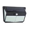 APLIQUE LED SOLAR 250LM ILUMINACIÓN 3 CARAS NEGRO ELBAT - EB0396-3