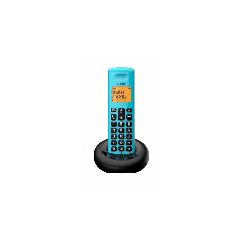 TELEFONO INALAMBRICO E160 AZUL CELESTE ALCATEL