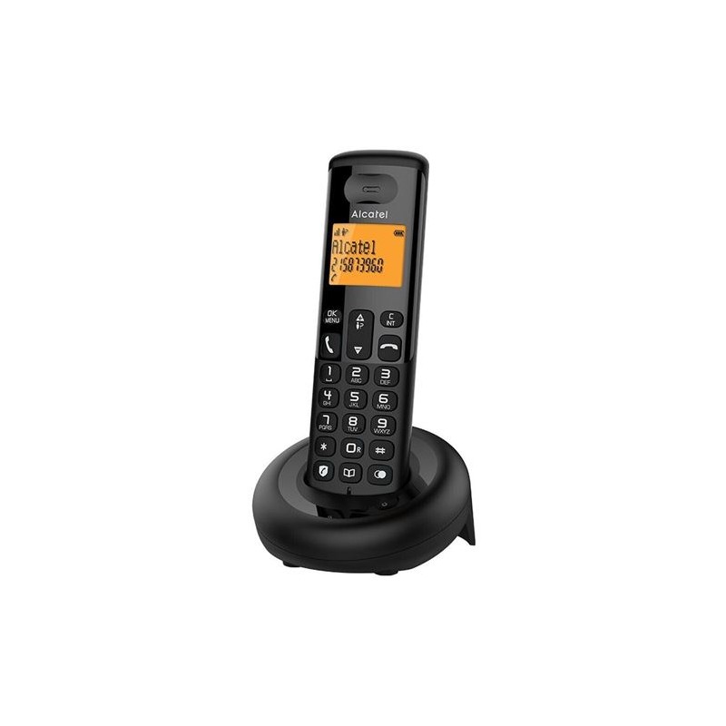TELEFONO INALAMBRICO E160 NEGRO ALCATEL