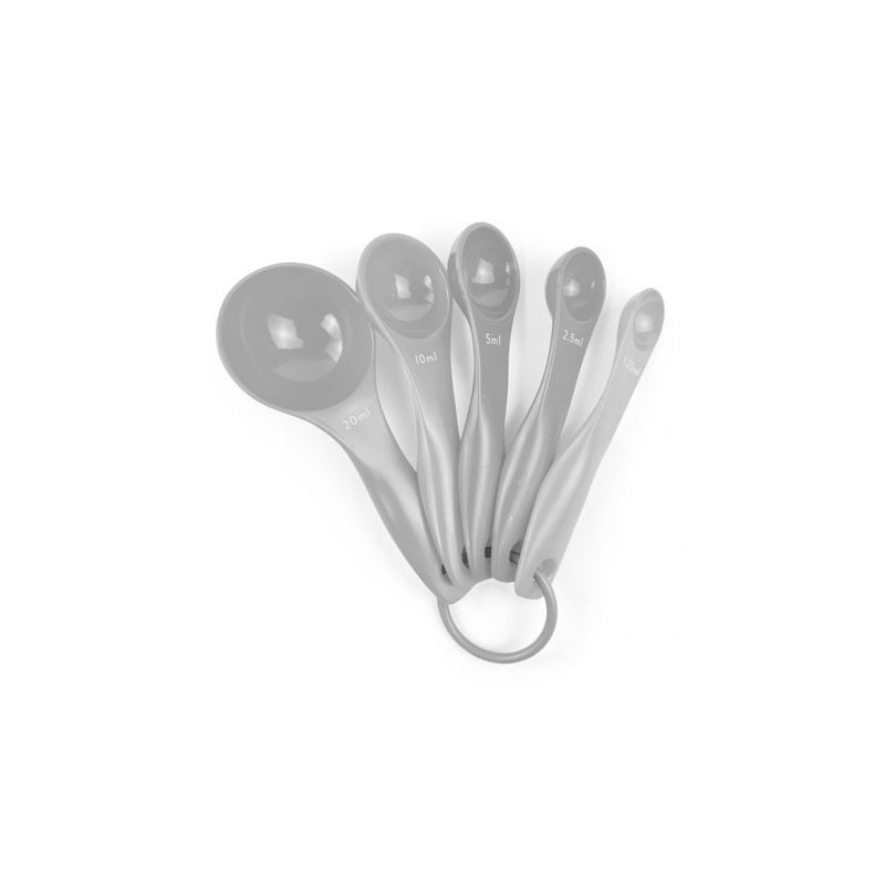 SET 5 CUCHARAS MEDIDORAS PLASTICO QUTTIN