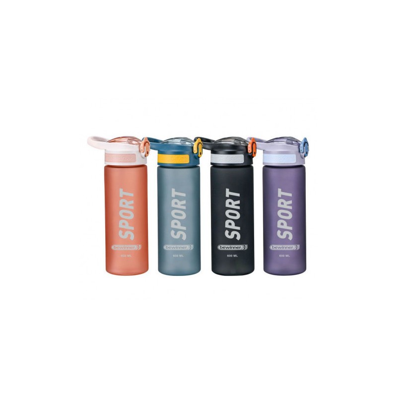 BOTELLA DE AGUA 600 ML SPORT CON BOQUILLA