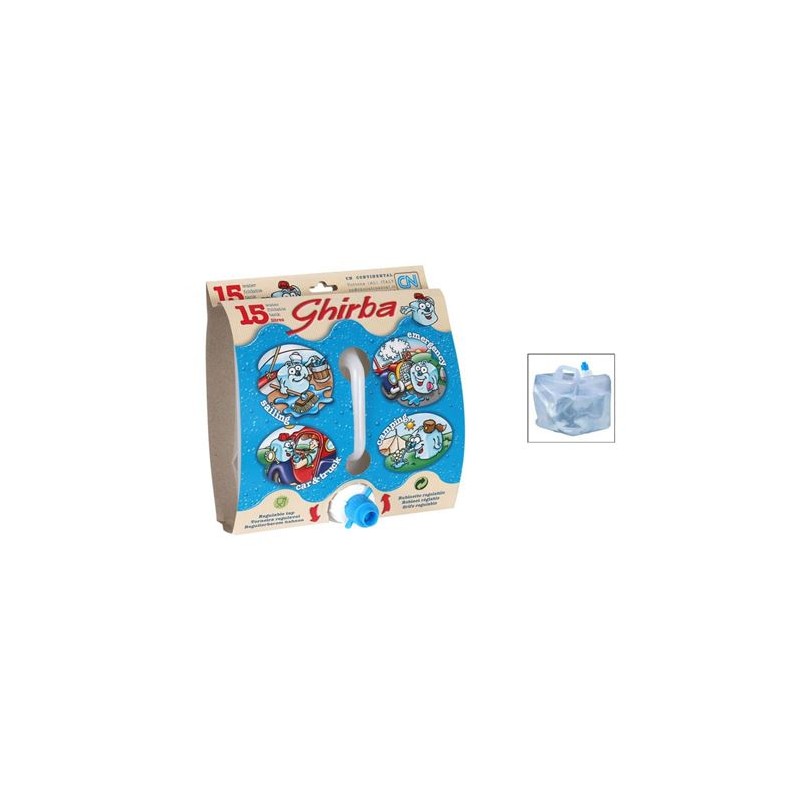BIDON PLEGABLE 15 LITROS CON GRIFO