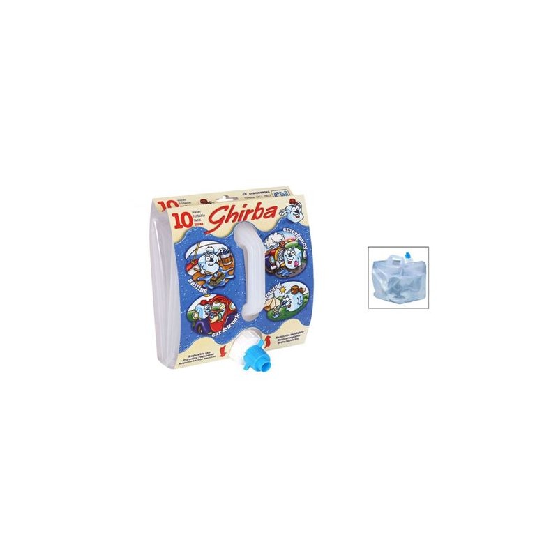 BIDON PLEGABLE 10 LITROS CON GRIFO
