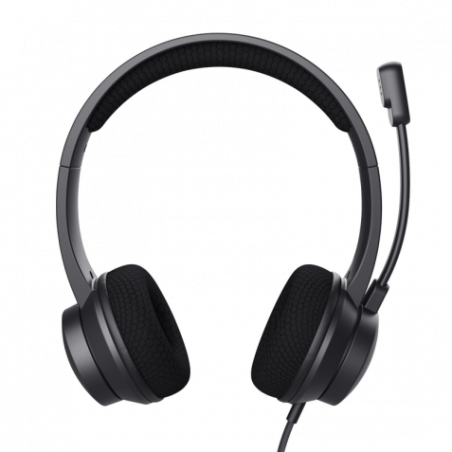 AURICULARES CON MICROFONO Y CANCELACION DE RUIDO USB TRUST