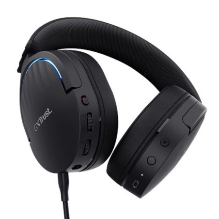 AURICULARES GAMING INALAMBRICOS GXT491 FAYZO NEGRO TRUST