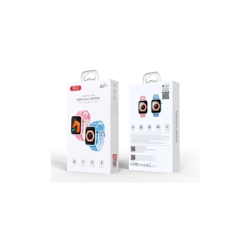 SMARTWATCH KIDS GPS H130 ROSA XO