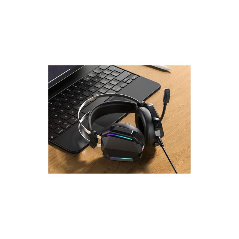 AURICULAR GAMING RGB CON MICROFONO...