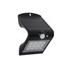 APLIQUE LED SOLAR 1.5W 220LM DOBLE ILUMINACIÓN NEGRO ELBAT - EB0387