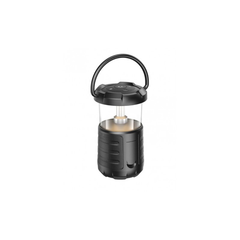 ALTAVOZ BLUETOOTH 15W CON LAMPARA CAMPING XOF49 NEGRO XO