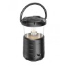 ALTAVOZ BLUETOOTH 15W CON LAMPARA CAMPING XOF49 NEGRO XO