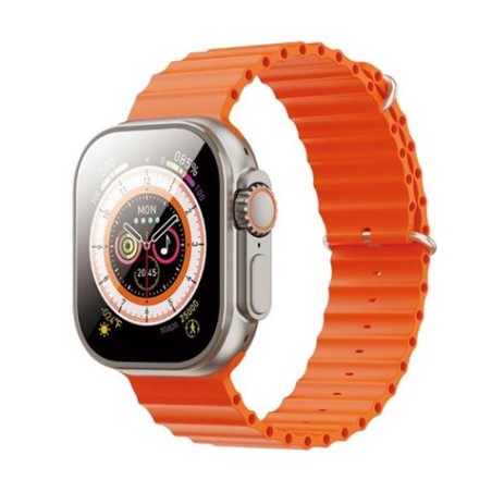 SMARTWATCH M9 ULTRA 2" AMOLED | LLAMADAS BT | CARGA MAGNETICA | NARANJA XO