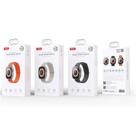 SMARTWATCH M9 ULTRA 2" AMOLED | LLAMADAS BT | CARGA MAGNETICA | NARANJA XO
