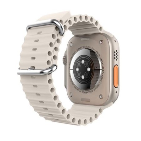 SMARTWATCH M9 ULTRA 2" AMOLED | LLAMADAS BT | CARGA MAGNETICA | BLANCO XO